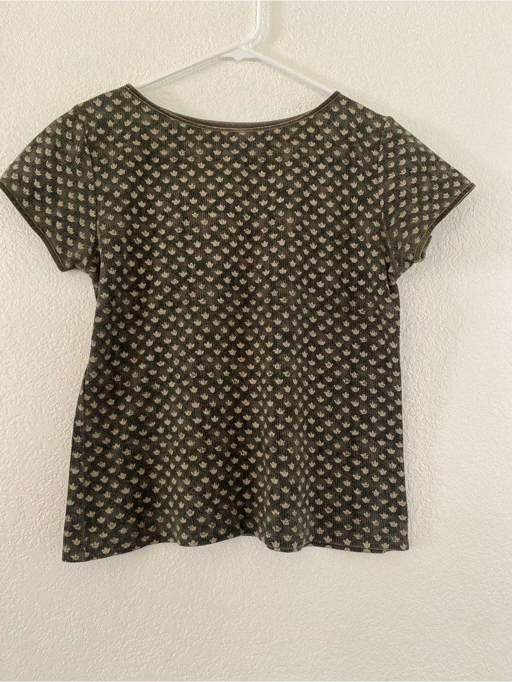 Vintage 90s Abercrombie & Fitch All Over Print Tee Made in Hong Kong SZ M Cotton